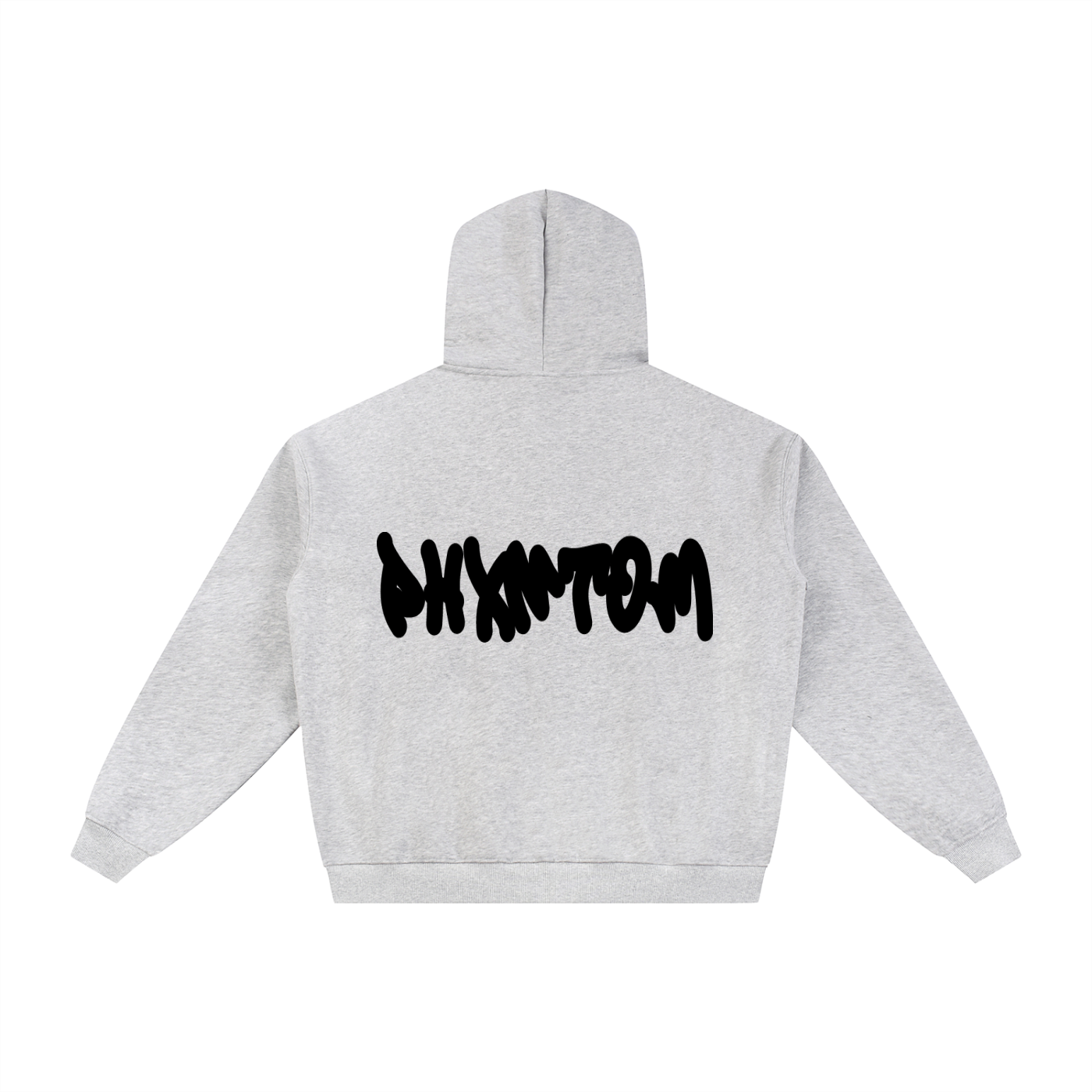 PHXNTOM Chaos Zip-Up Hoodie - Black Logo
