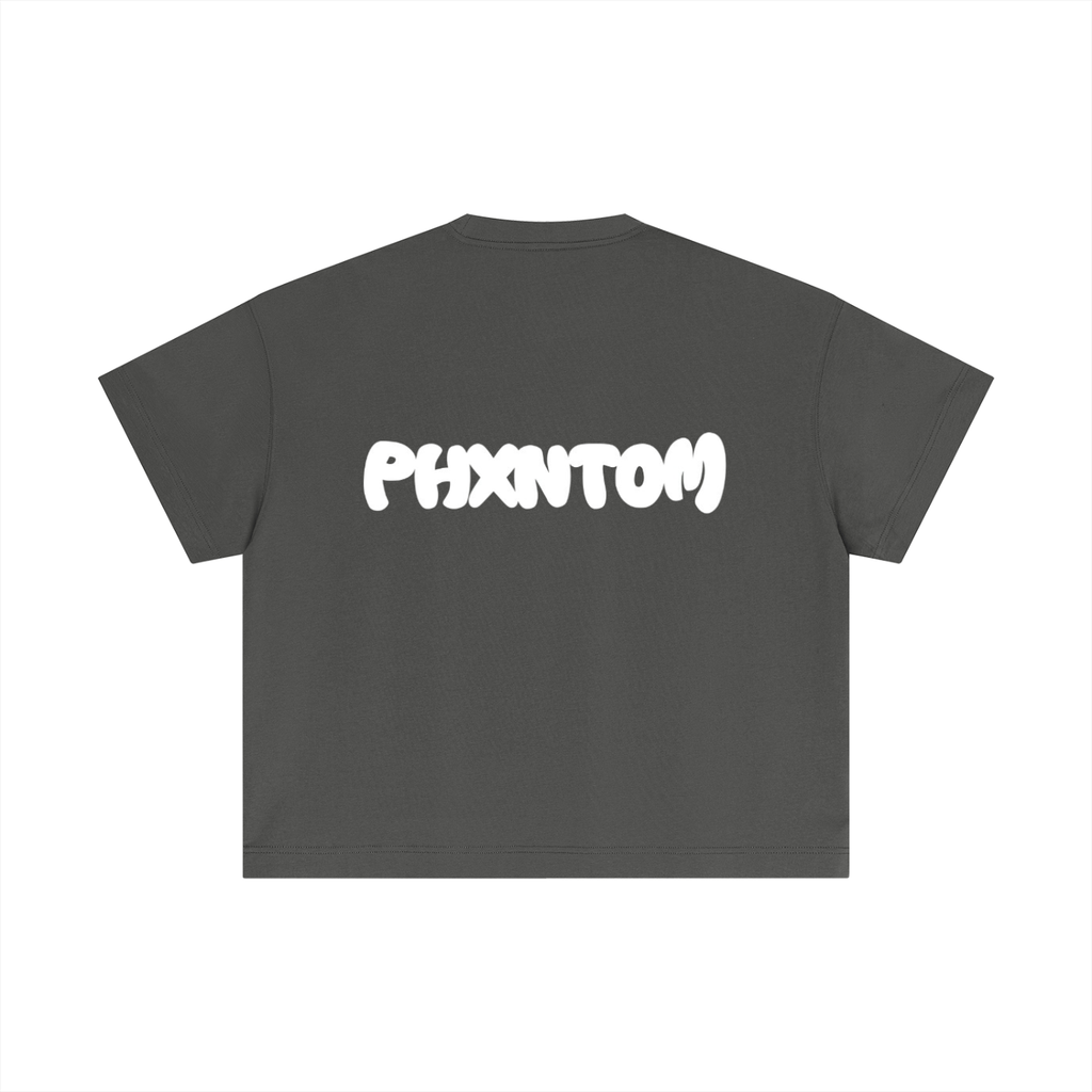 PHXNTOM Core Oversized Tee - White Logo