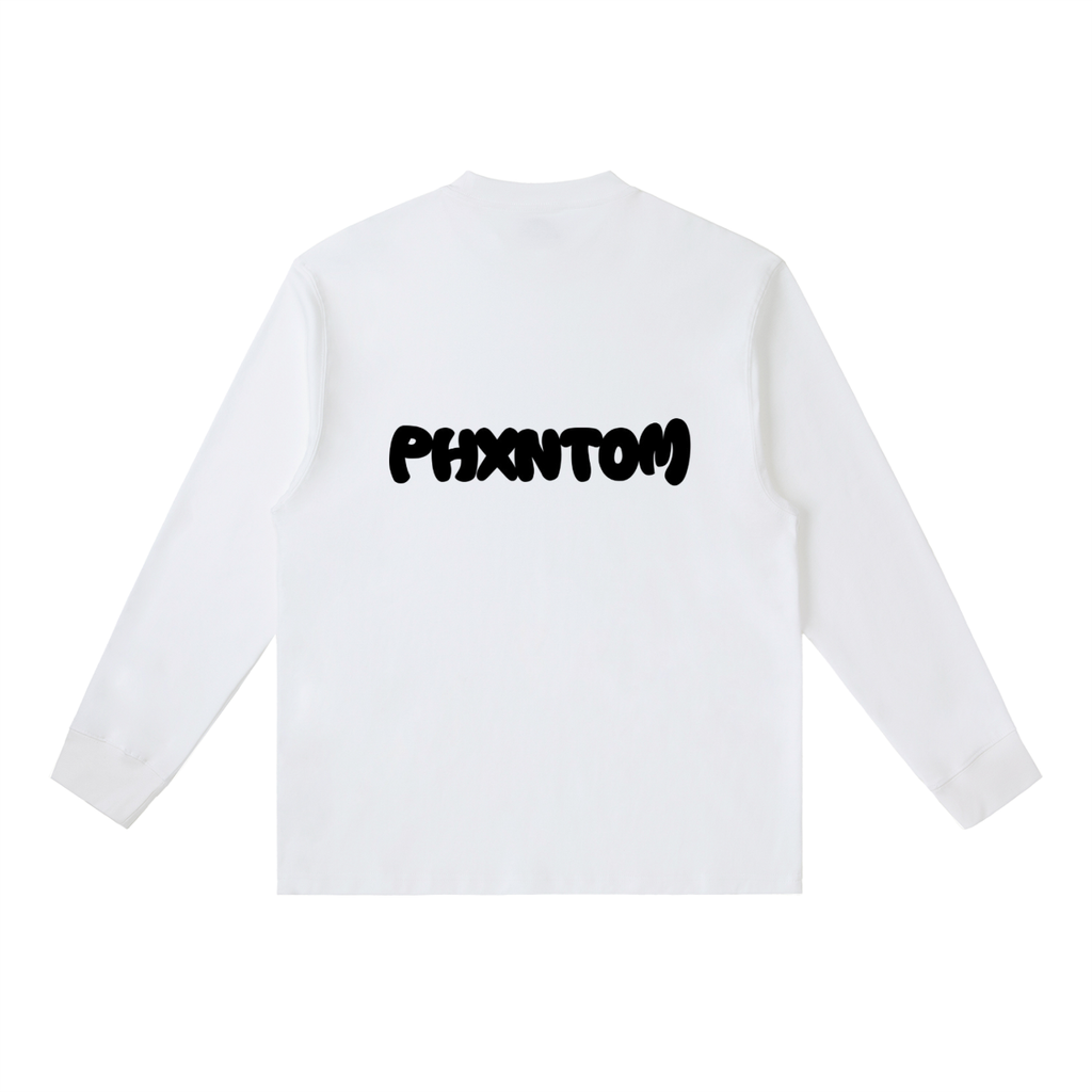 PHXNTOM Core Long Sleeve - Black Logo