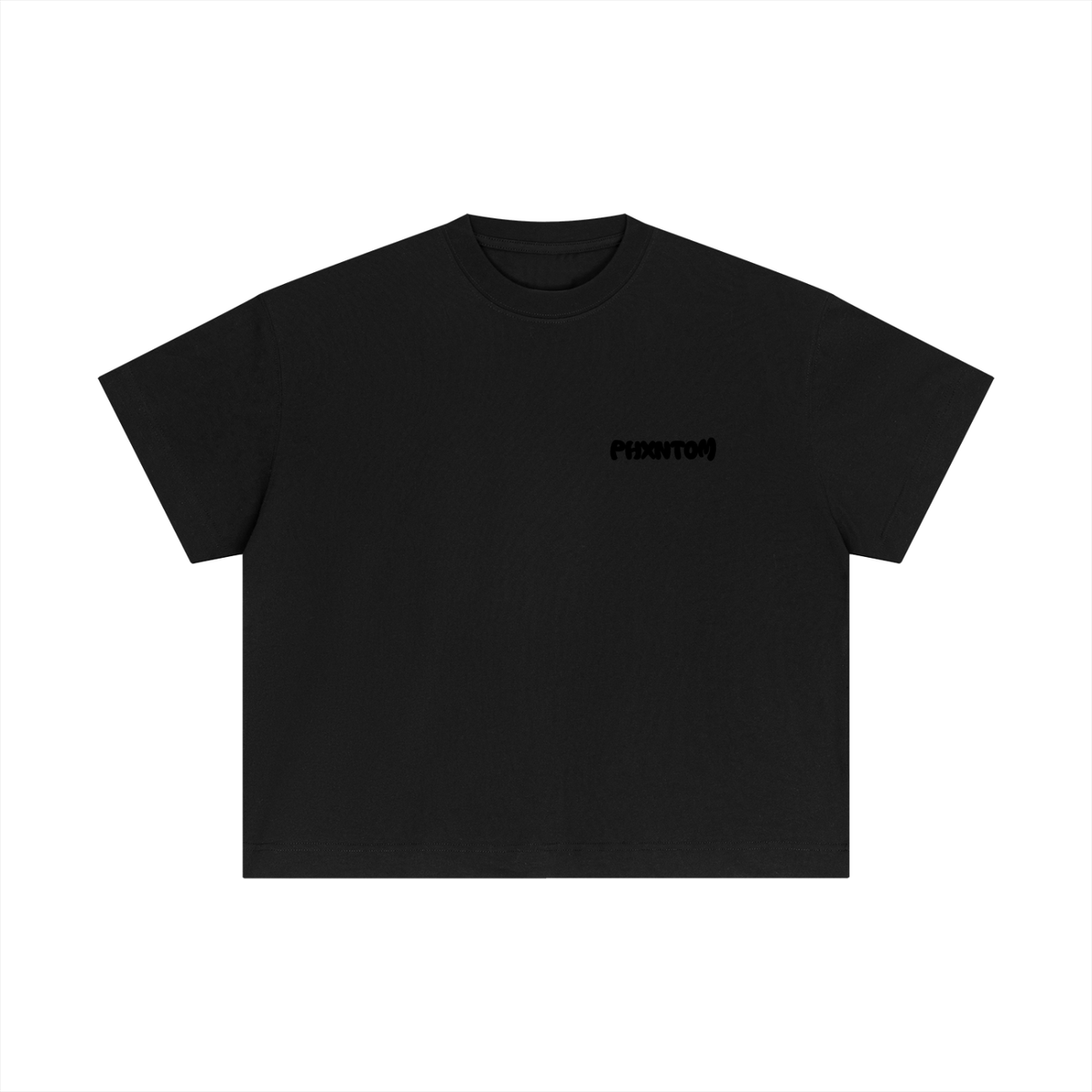 PHXNTOM Core Oversized Tee - Black Logo