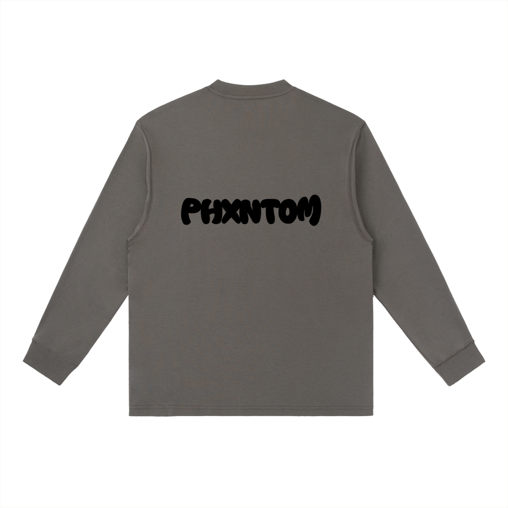 PHXNTOM Core Long Sleeve - Black Logo