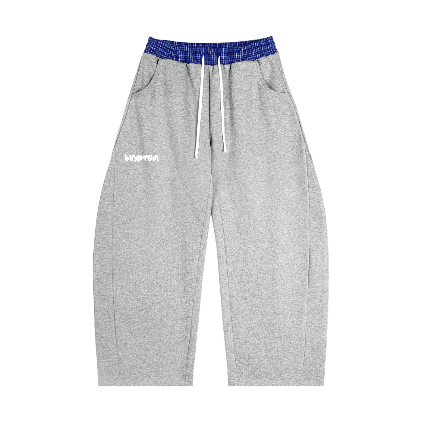 PHXNTOM Chaos Baggy Sweatpants - White Logo