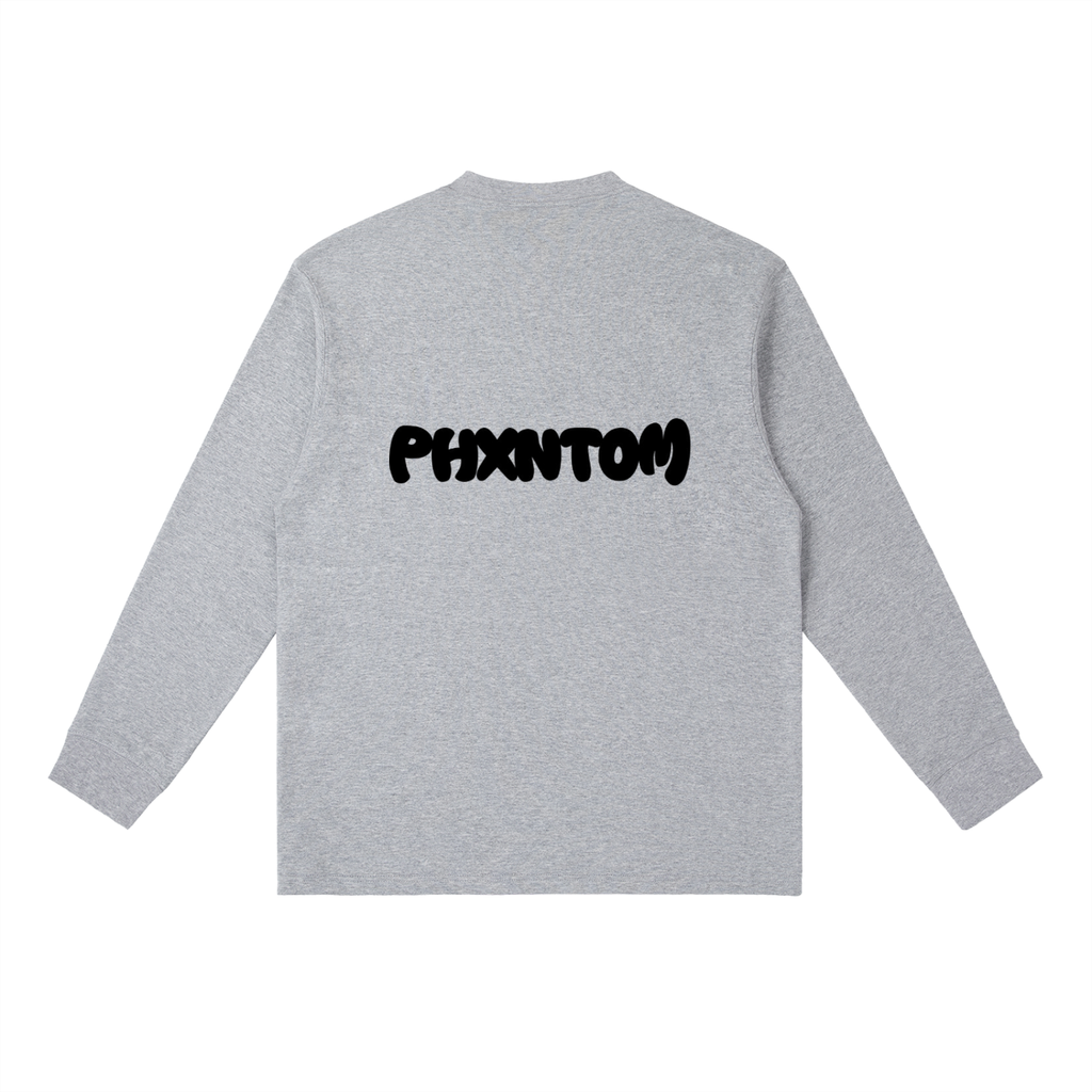 PHXNTOM Core Long Sleeve - Black Logo