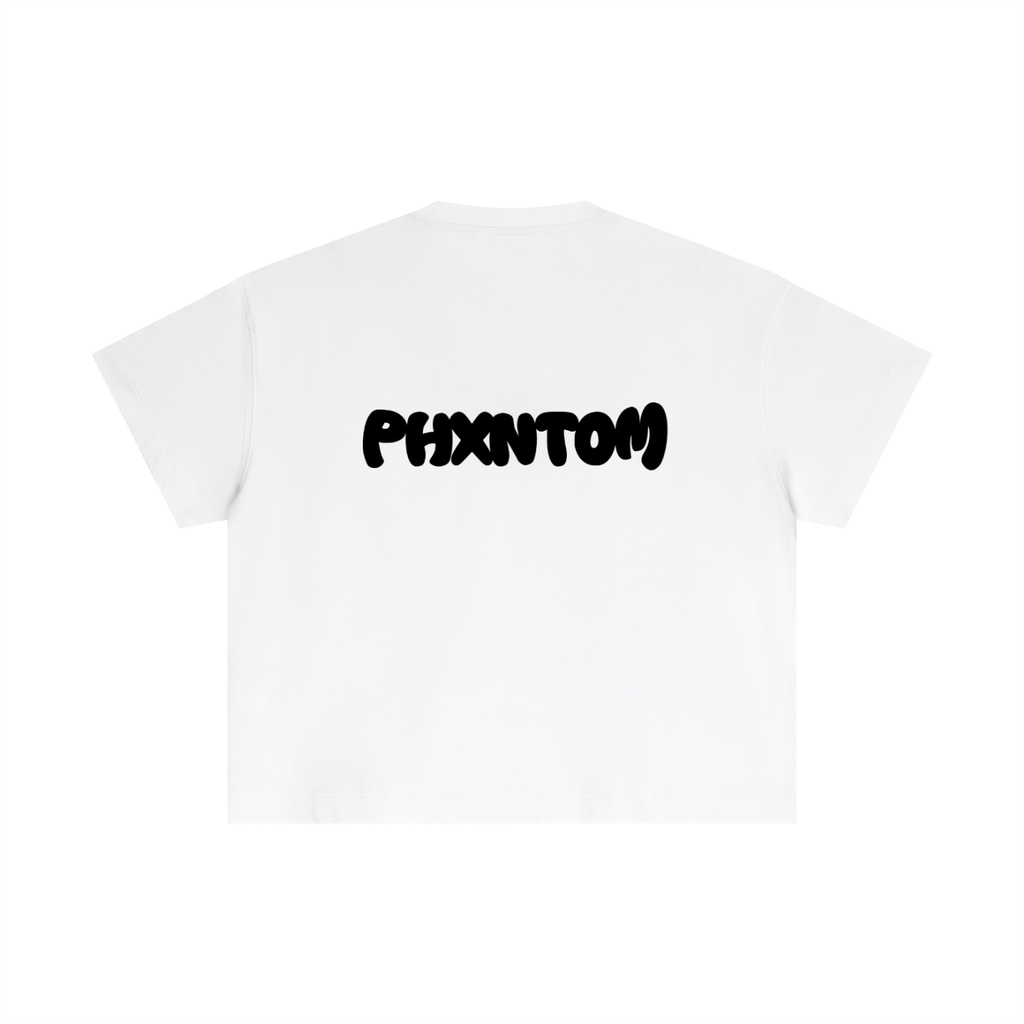 PHXNTOM Core Oversized Tee - Black Logo