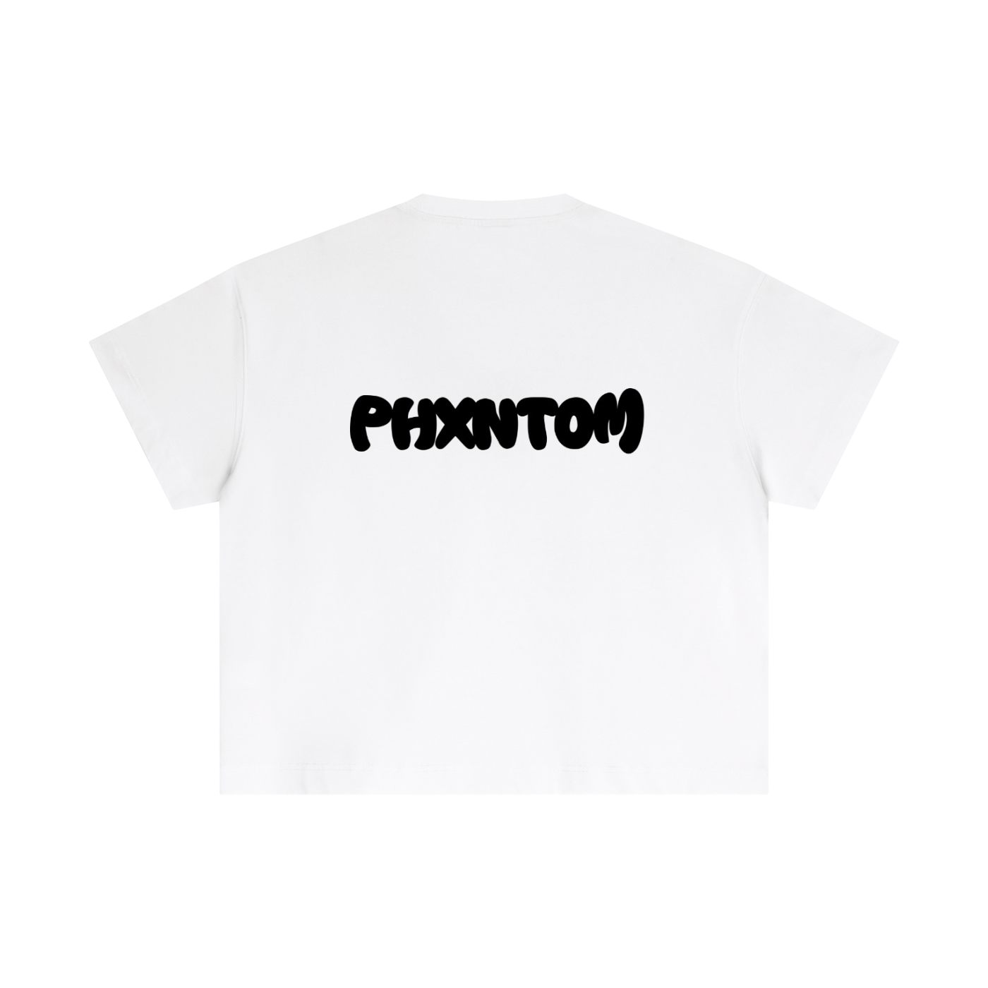 PHXNTOM Core Oversized Tee - Black Logo