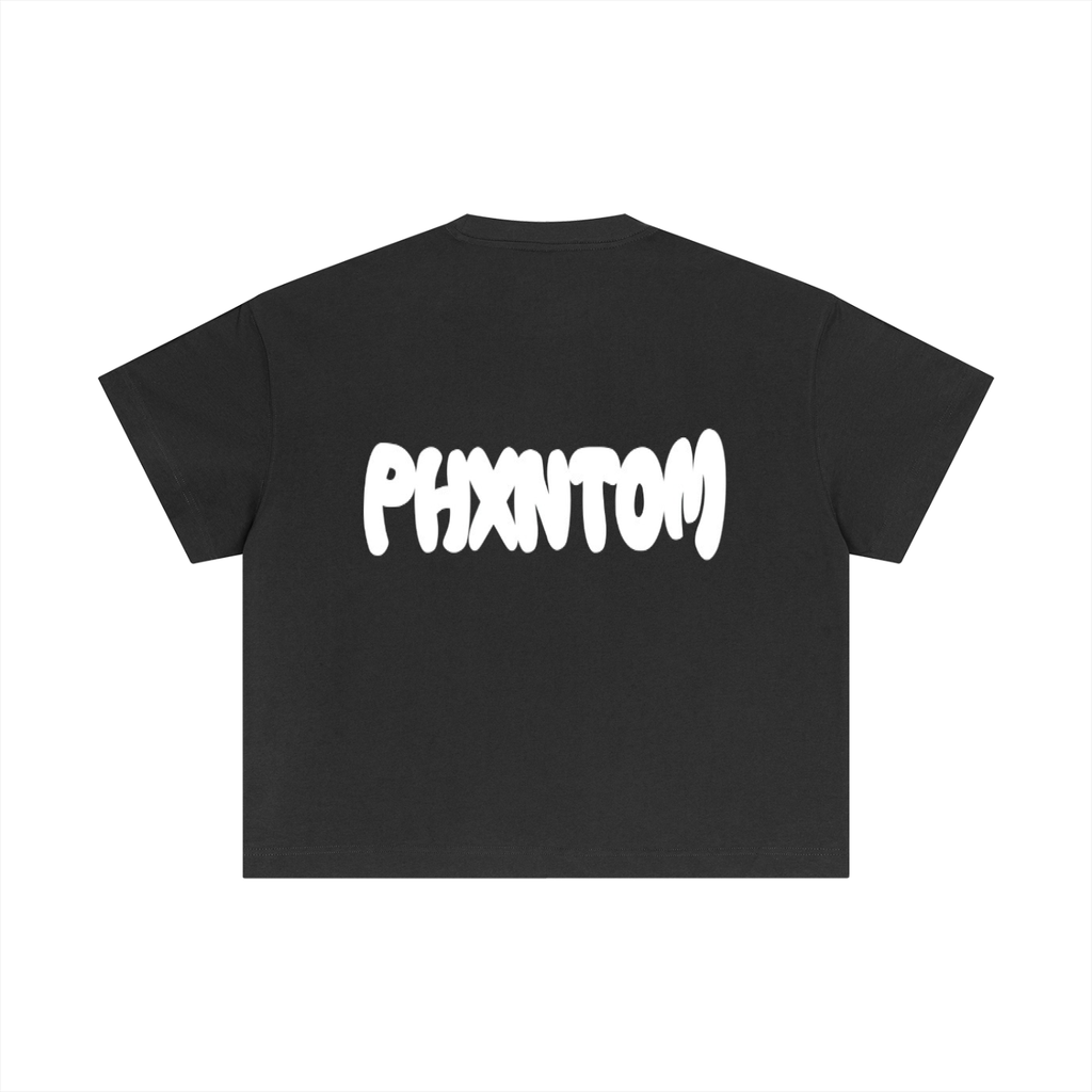 PHXNTOM Core Oversized Tee - White Logo