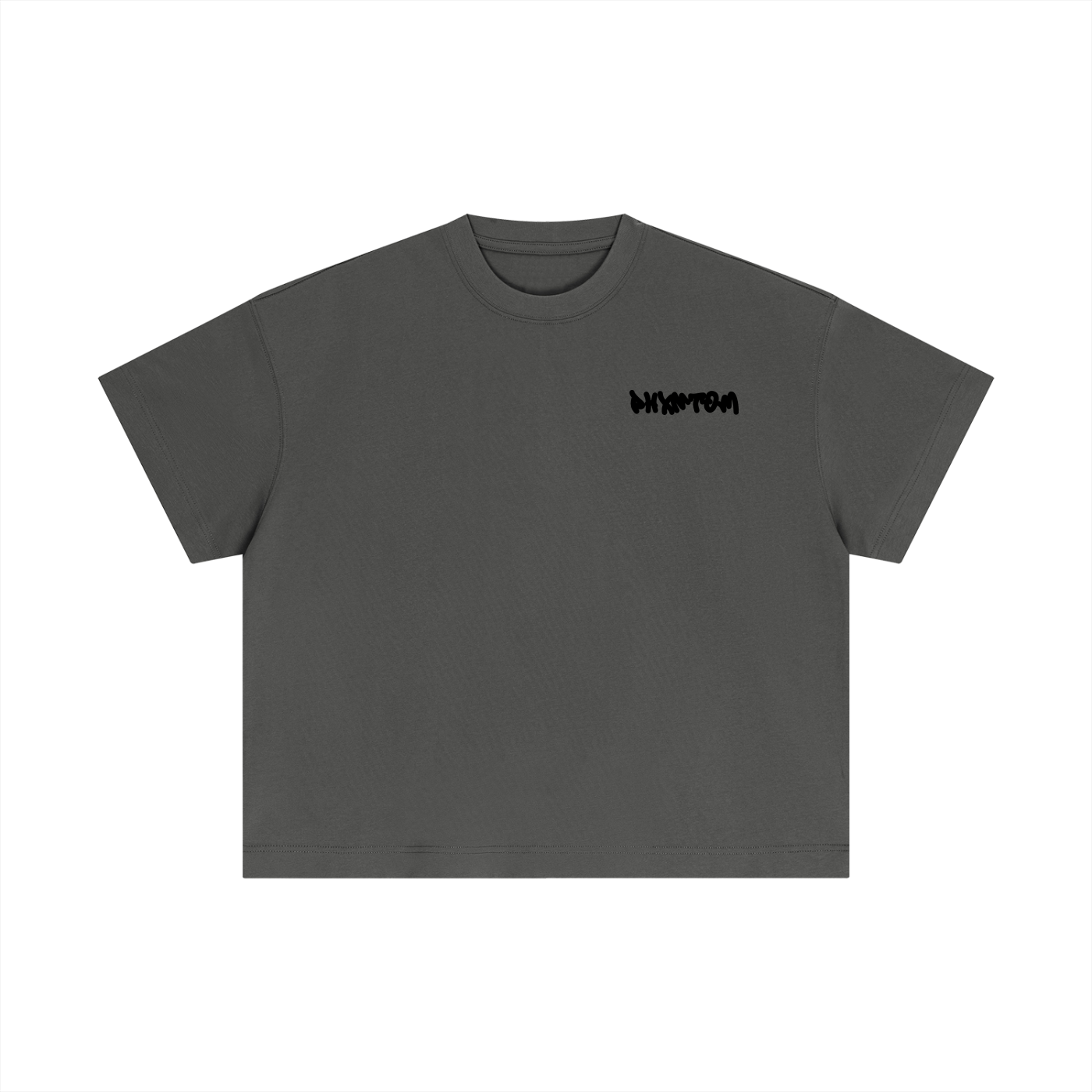 PHXNTOM Chaos Oversized Tee - Black Logo