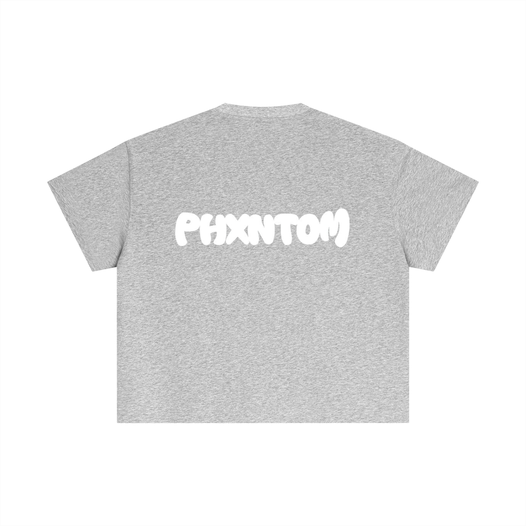 PHXNTOM Core Oversized Tee - White Logo