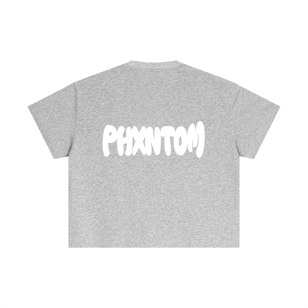 PHXNTOM Core Oversized Tee - White Logo