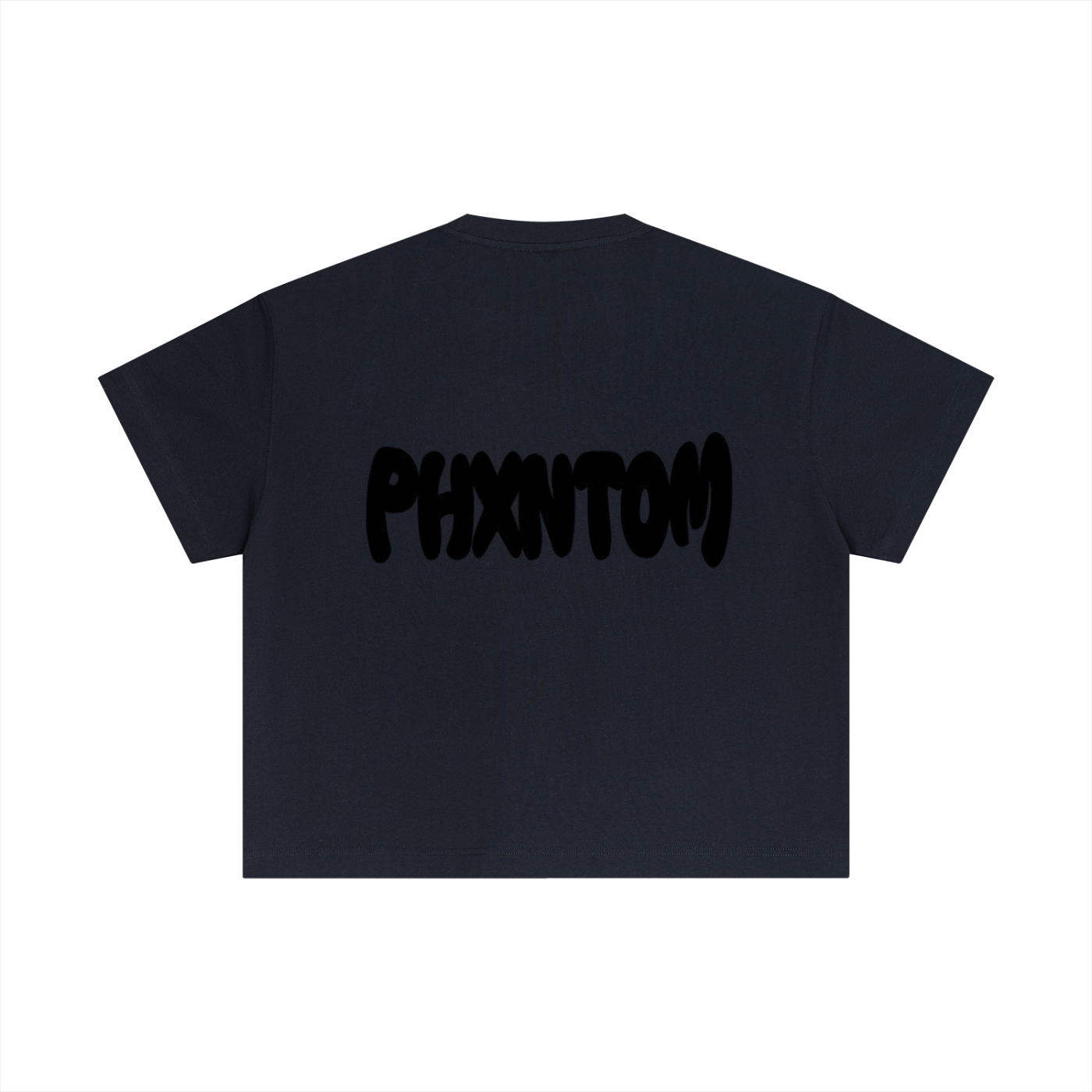 PHXNTOM Core Oversized Tee - Black Logo