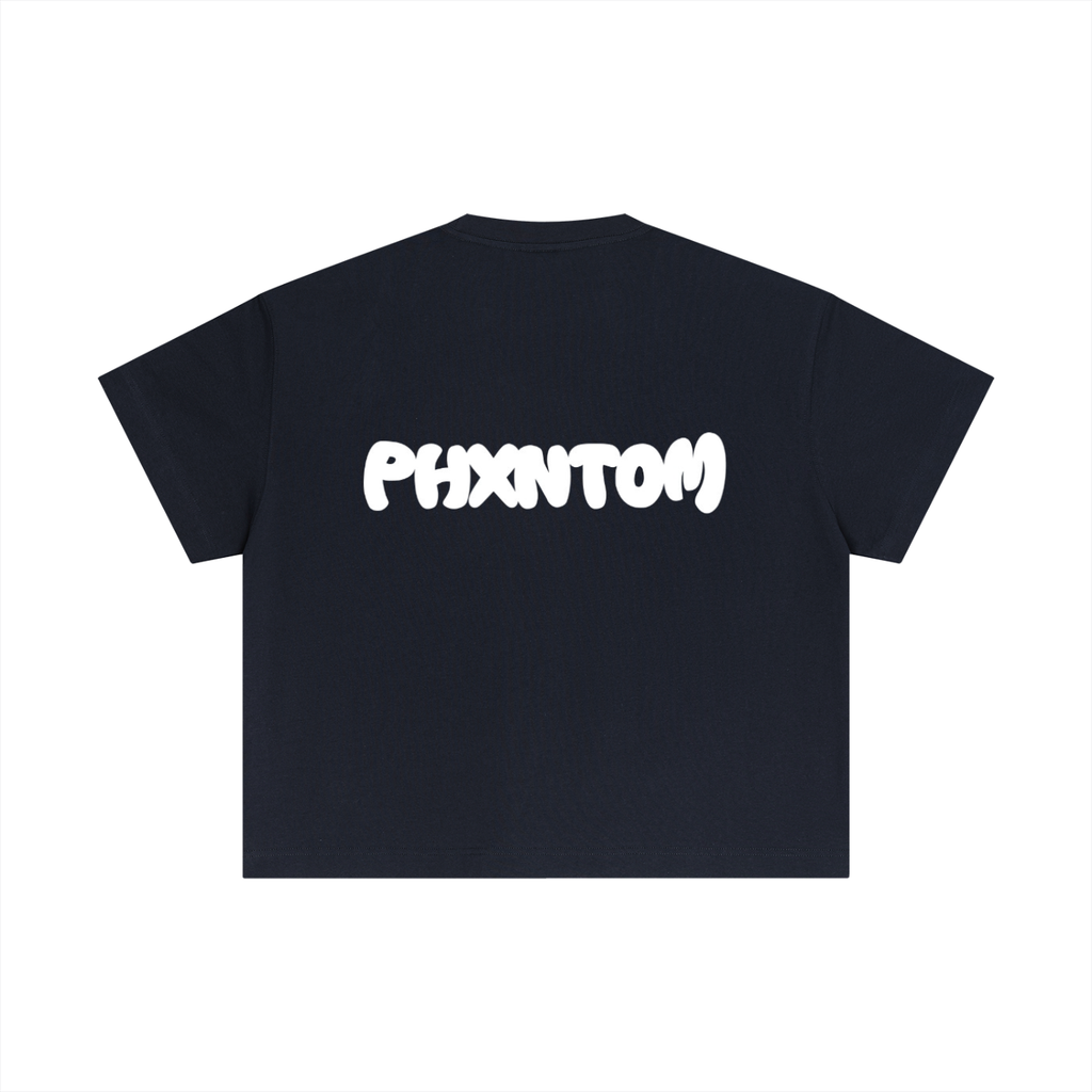PHXNTOM Core Oversized Tee - White Logo