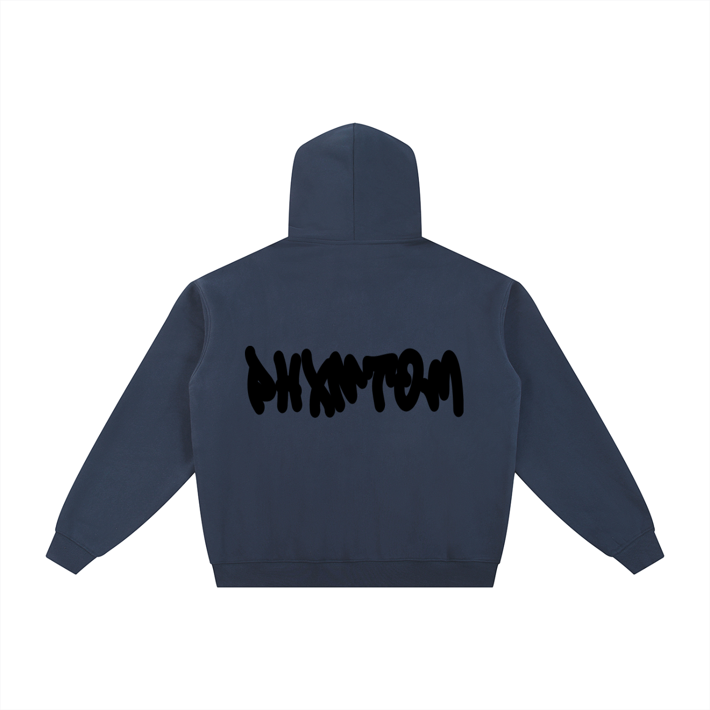 PHXNTOM Chaos Zip-Up Hoodie - Black Logo