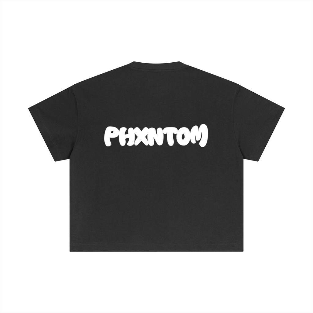 PHXNTOM Core Oversized Tee - White Logo
