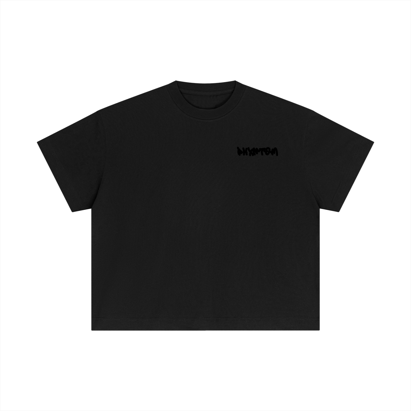 PHXNTOM Chaos Oversized Tee - Black Logo