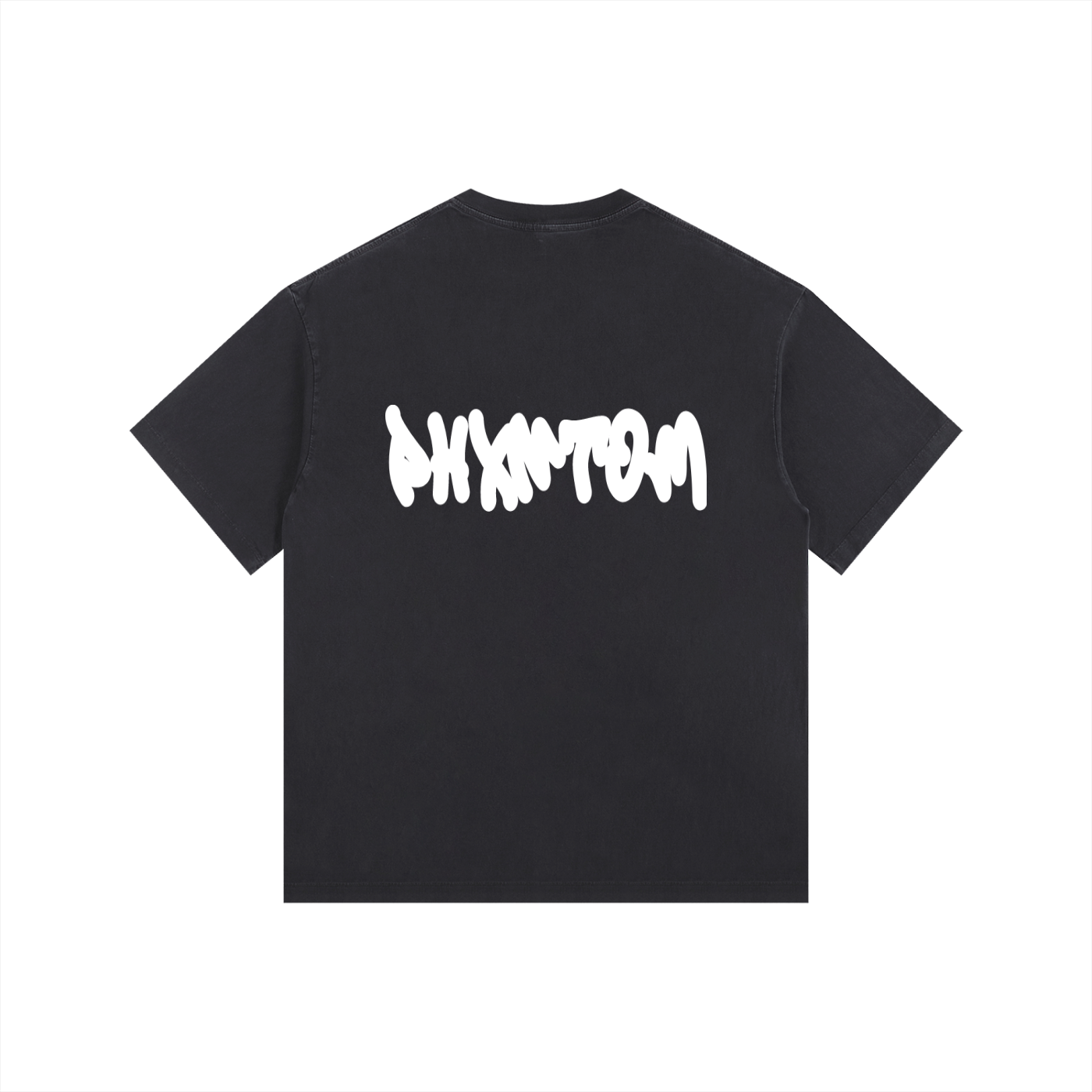 PHXNTOM Chaos Washed Tee - White Logo