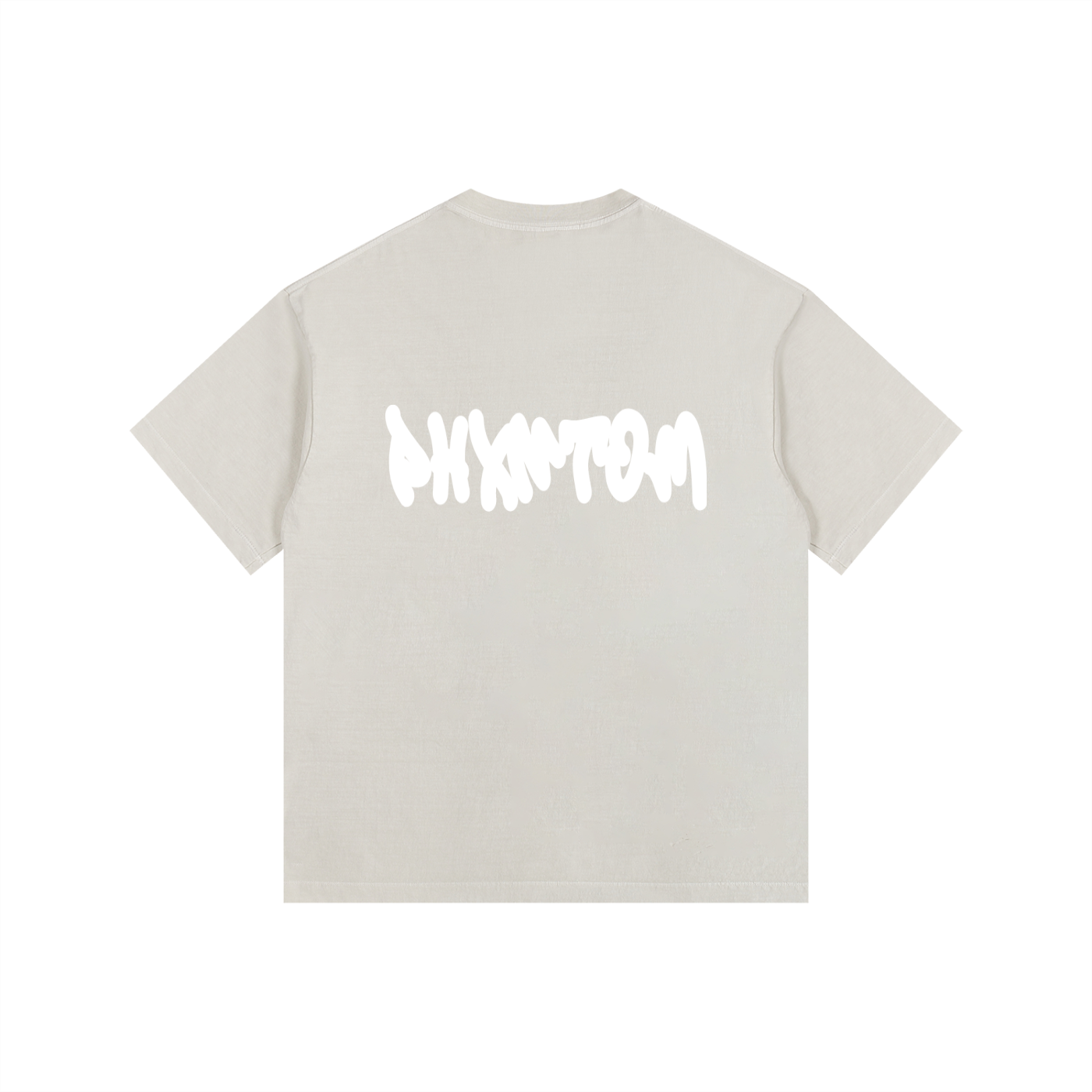 PHXNTOM Chaos Washed Tee - White Logo