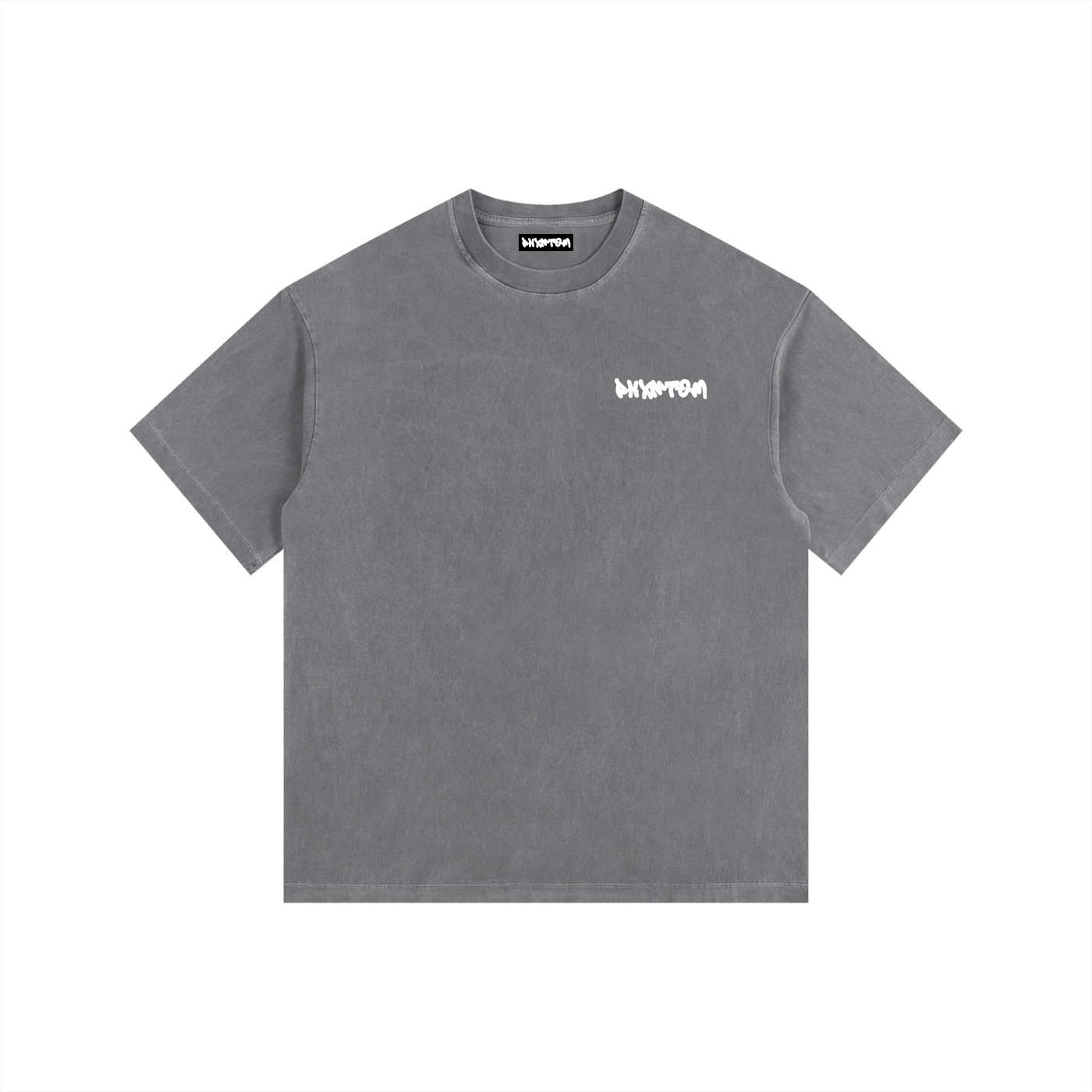 PHXNTOM Chaos Washed Tee - White Logo
