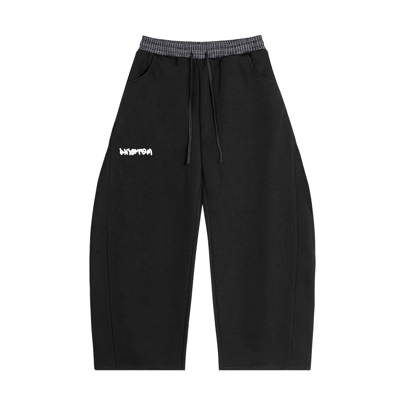 PHXNTOM Chaos Baggy Sweatpants - White Logo