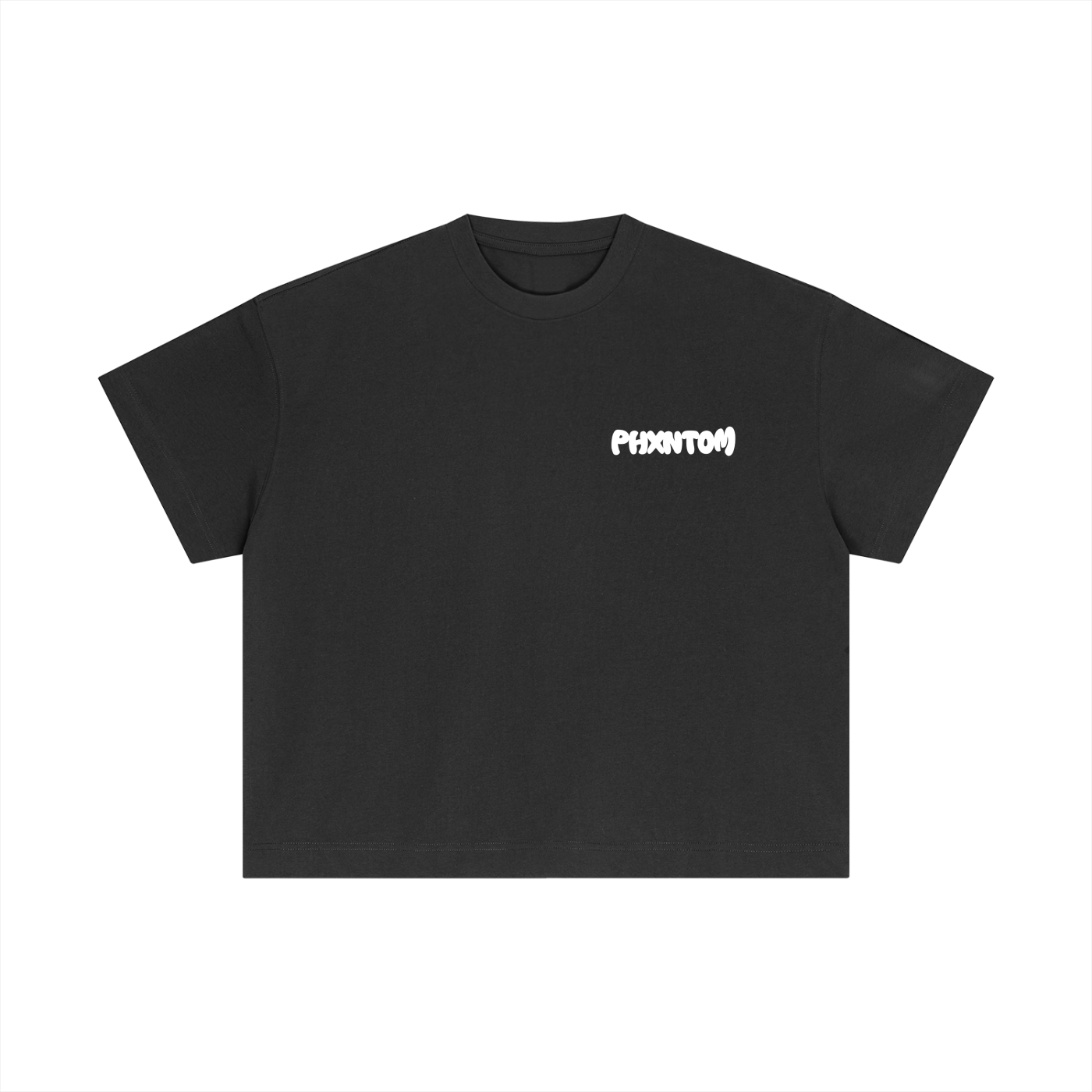 PHXNTOM Core Oversized Tee - White Logo