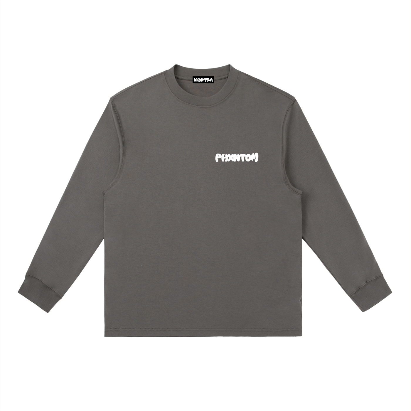 PHXNTOM Core Long Sleeve - White Logo