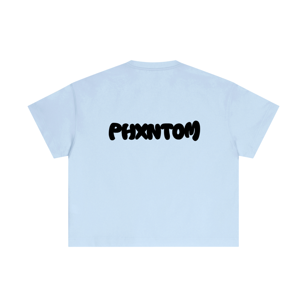 PHXNTOM Core Oversized Tee - Black Logo