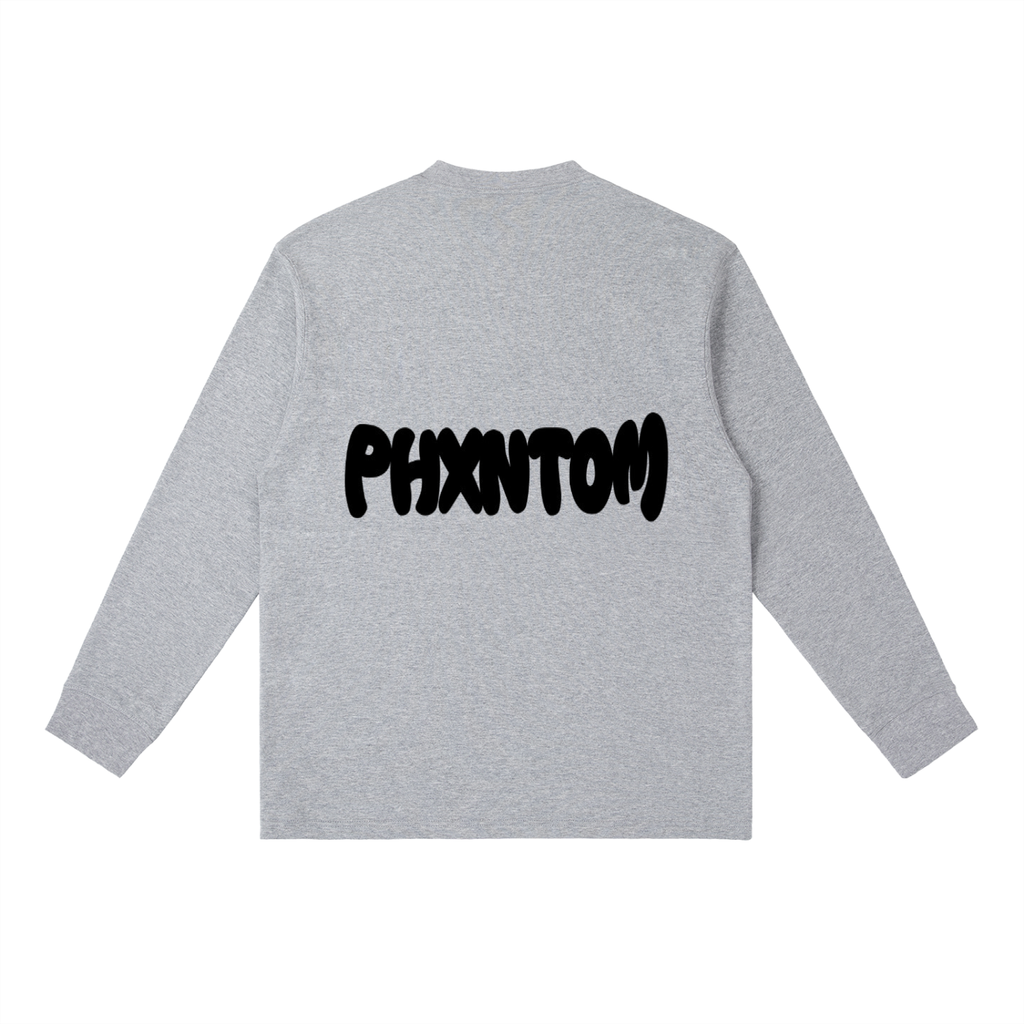 PHXNTOM Core Long Sleeve - Black Logo