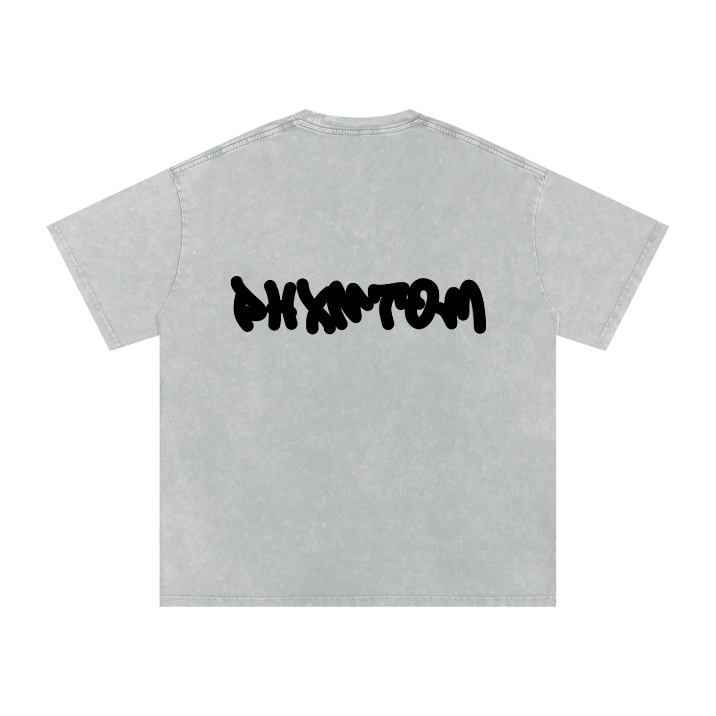 PHXNTOM Chaos Washed Tee - Black Logo