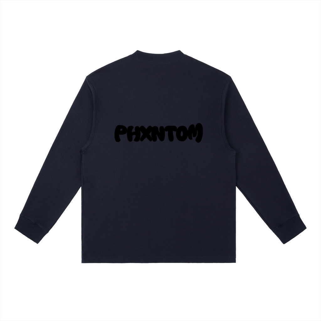 PHXNTOM Core Long Sleeve - Black Logo