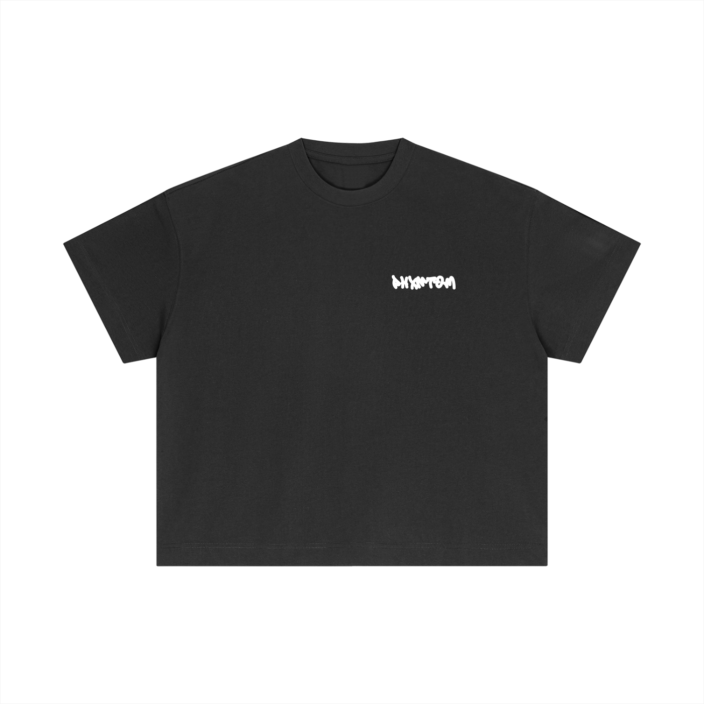 PHXNTOM Chaos Oversized Tee - White Logo