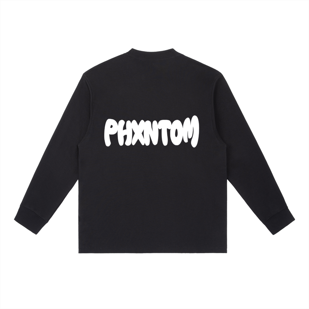 PHXNTOM Core Long Sleeve - White Logo