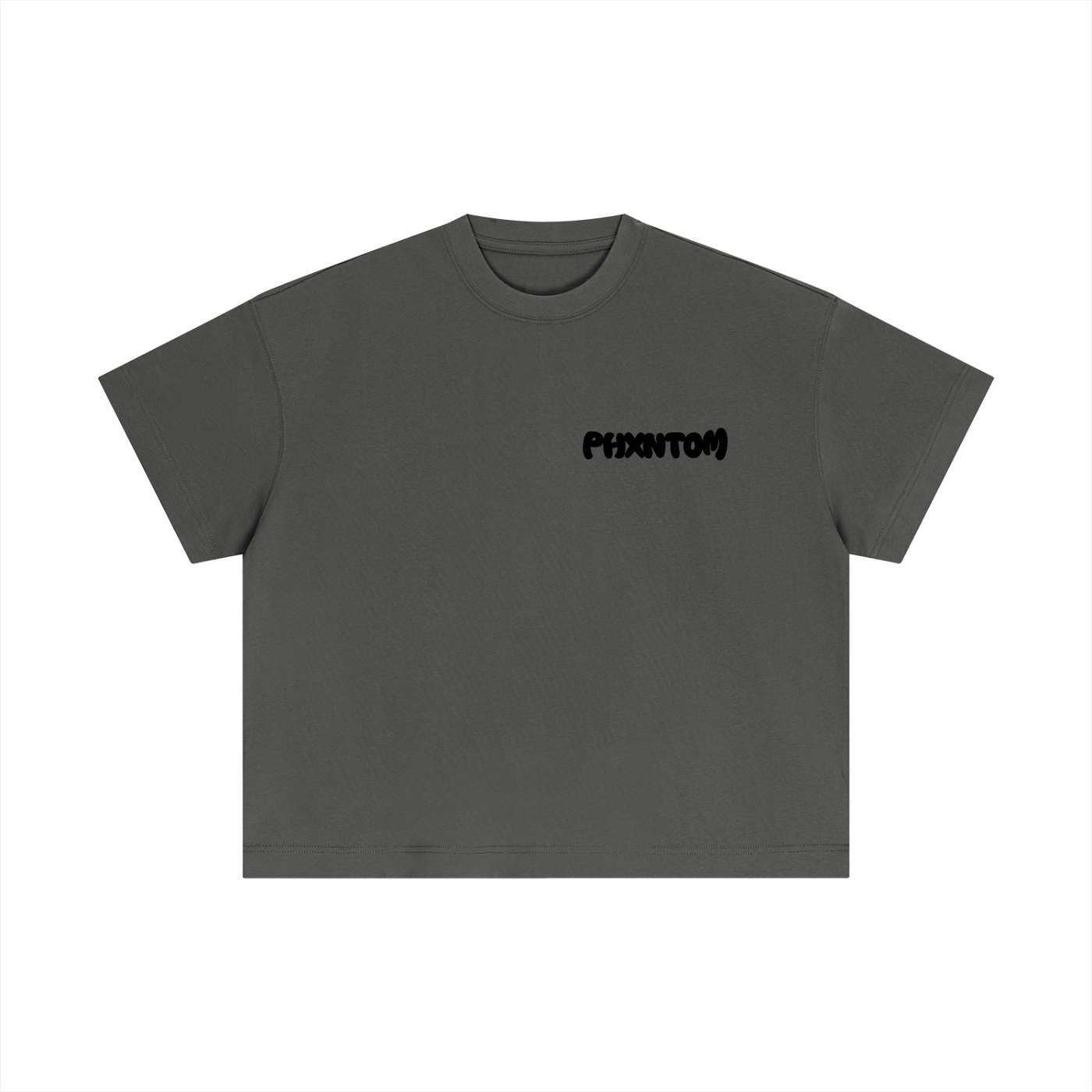 PHXNTOM Core Oversized Tee - Black Logo