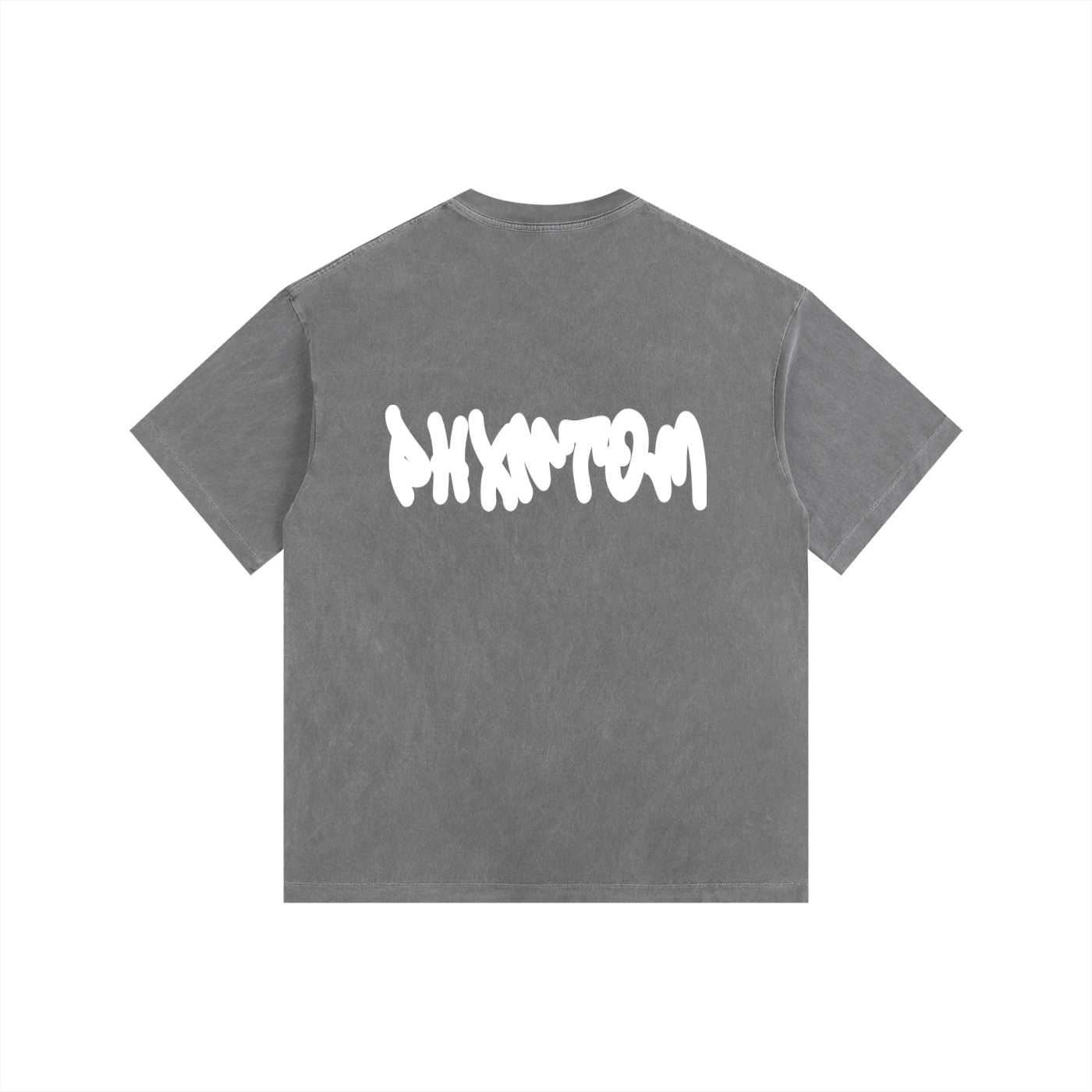 PHXNTOM Chaos Washed Tee - White Logo