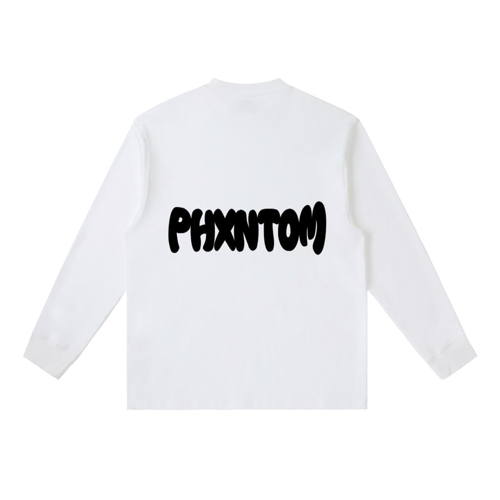 PHXNTOM Core Long Sleeve - Black Logo