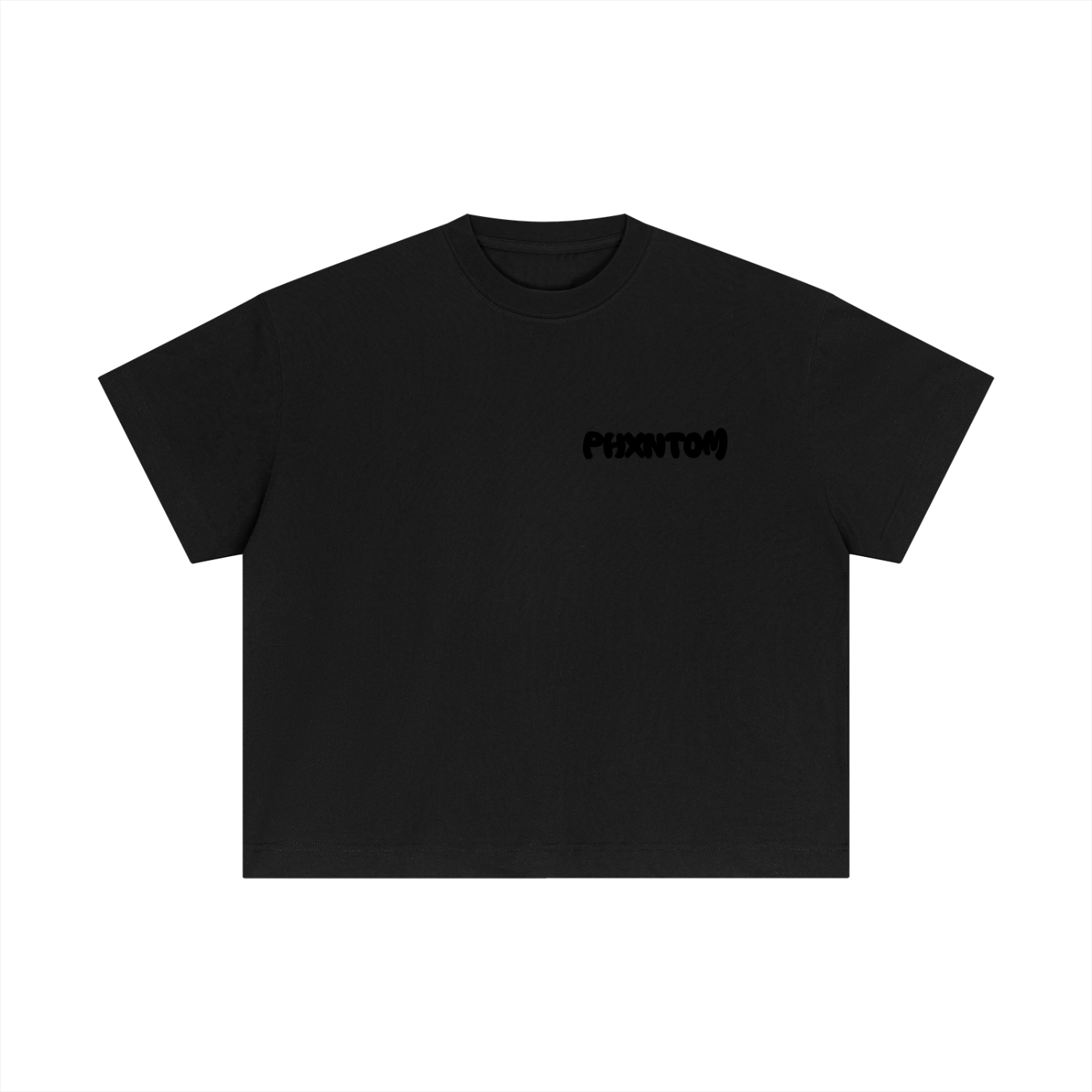 PHXNTOM Core Oversized Tee - Black Logo