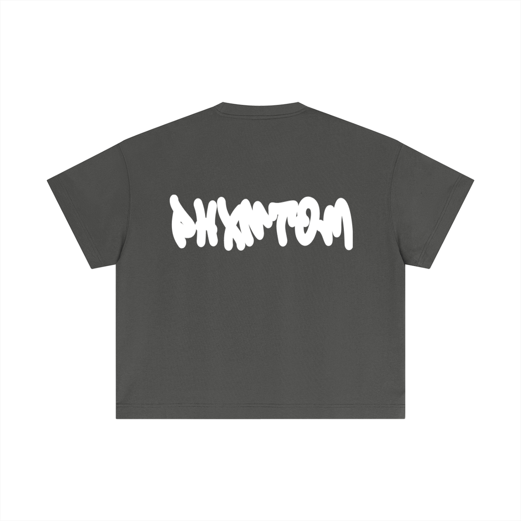PHXNTOM Chaos Oversized Tee - White Logo