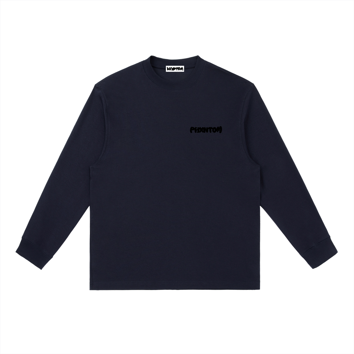 PHXNTOM Core Long Sleeve - Black Logo