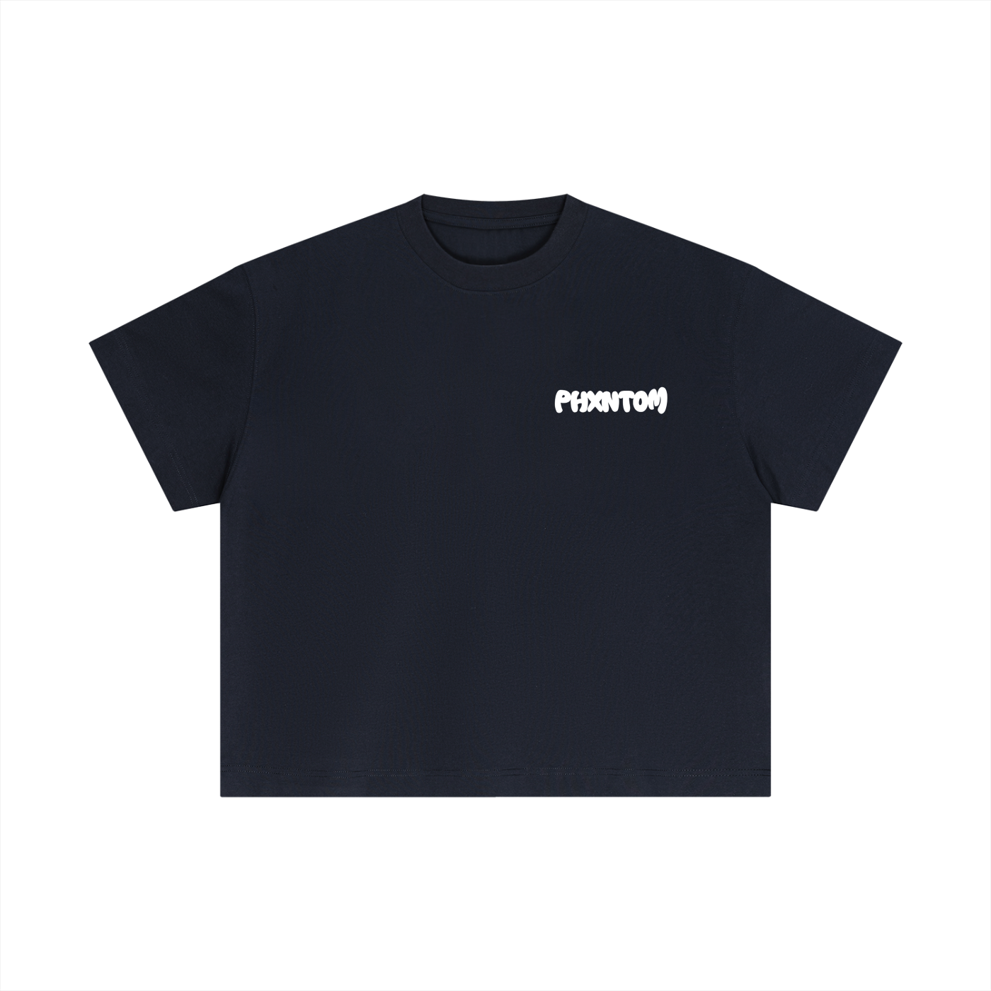 PHXNTOM Core Oversized Tee - White Logo