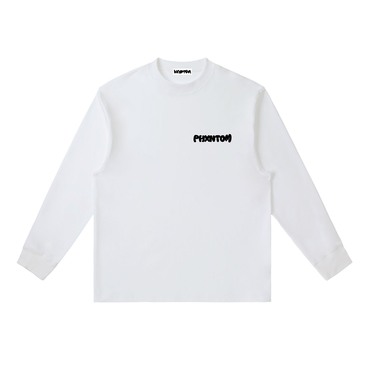 PHXNTOM Core Long Sleeve - Black Logo