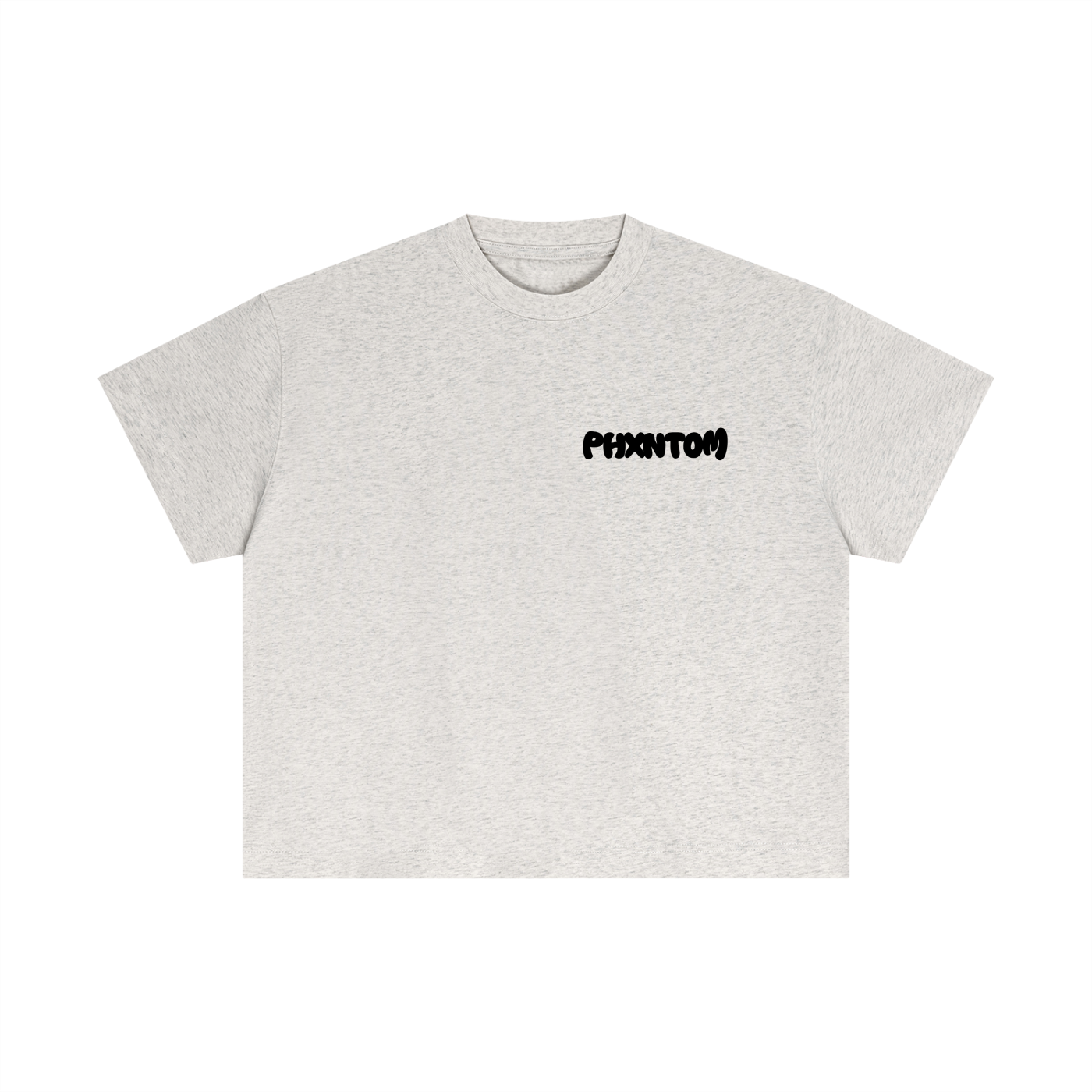 PHXNTOM Core Oversized Tee - Black Logo