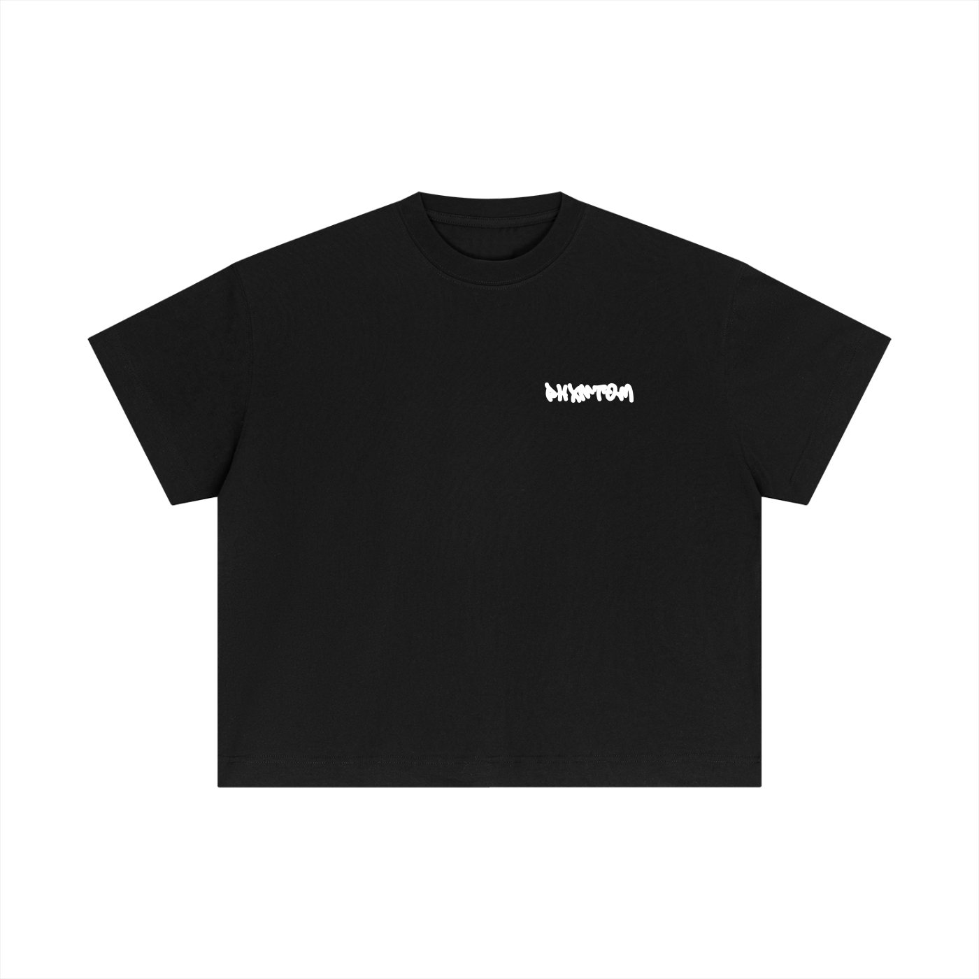 PHXNTOM Chaos Oversized Tee - White Logo