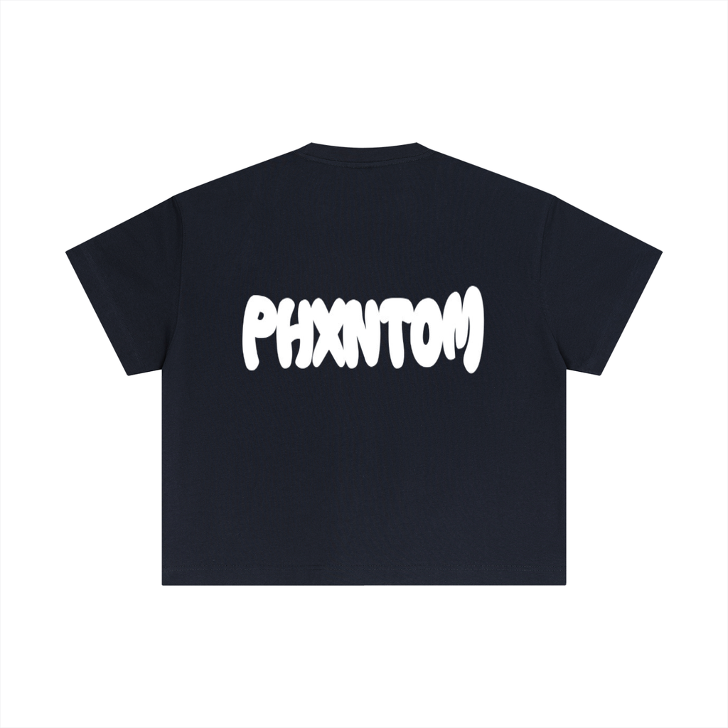 PHXNTOM Core Oversized Tee - White Logo