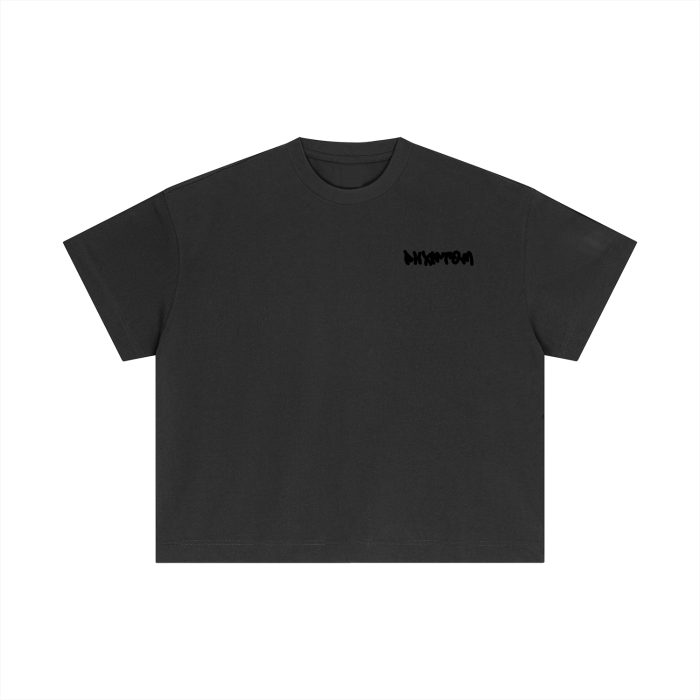 PHXNTOM Chaos Oversized Tee - Black Logo