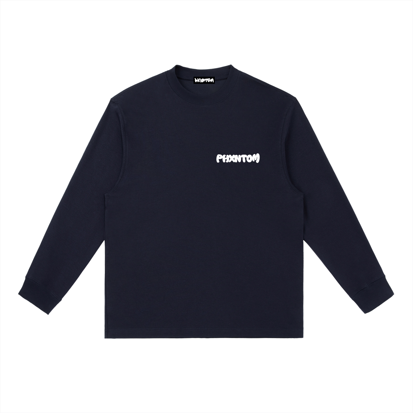 PHXNTOM Core Long Sleeve - White Logo