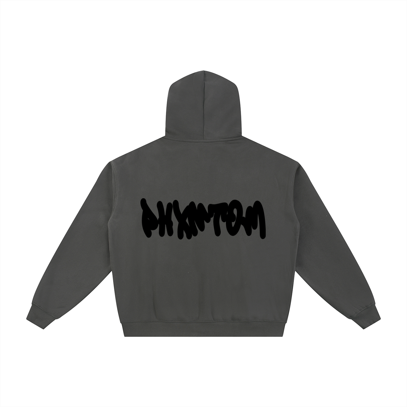 PHXNTOM Chaos Zip-Up Hoodie - Black Logo