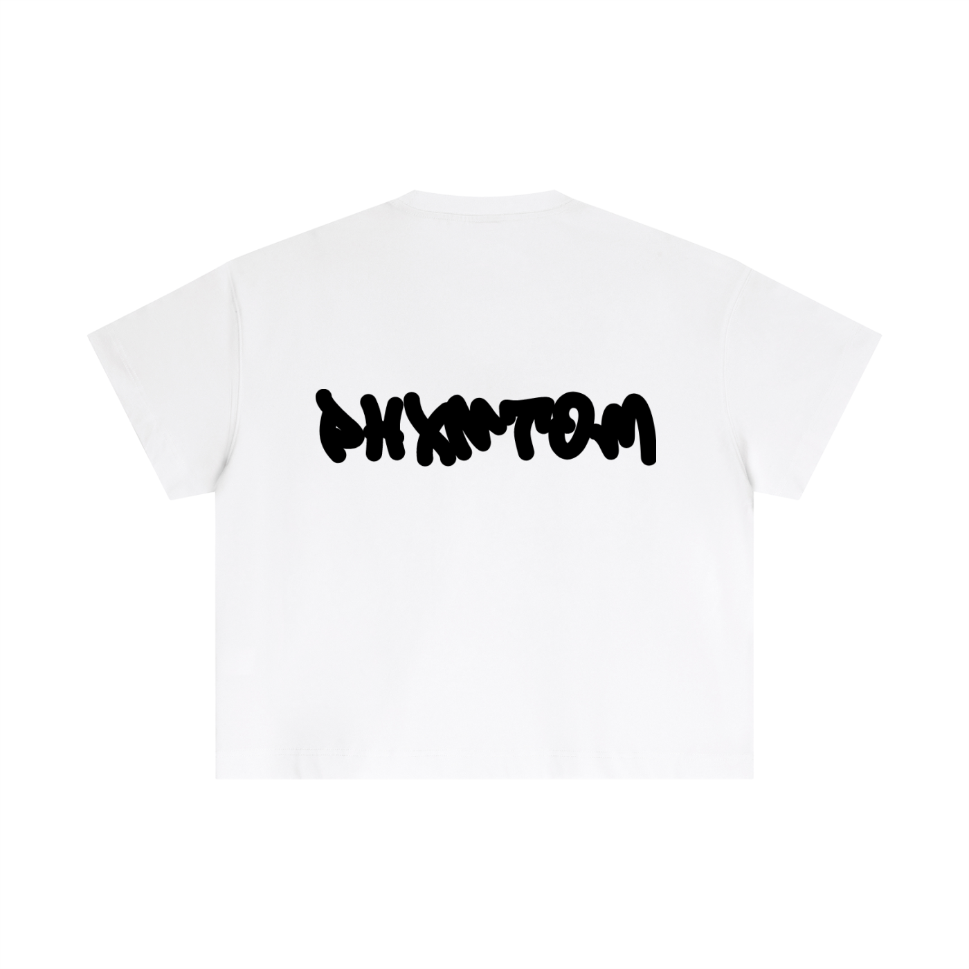 PHXNTOM Chaos Oversized Tee - Black Logo