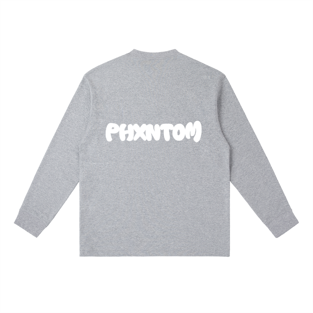 PHXNTOM Core Long Sleeve - White Logo