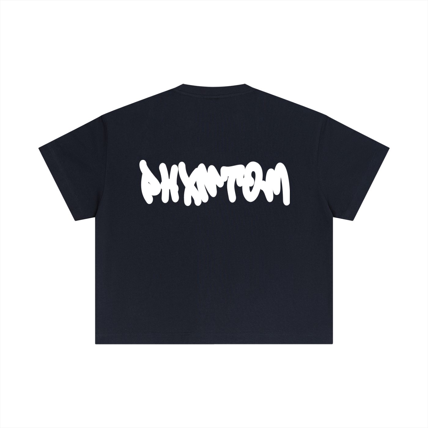 PHXNTOM Chaos Oversized Tee - White Logo