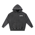 PHXNTOM Chaos Washed Hoodie - White Logo