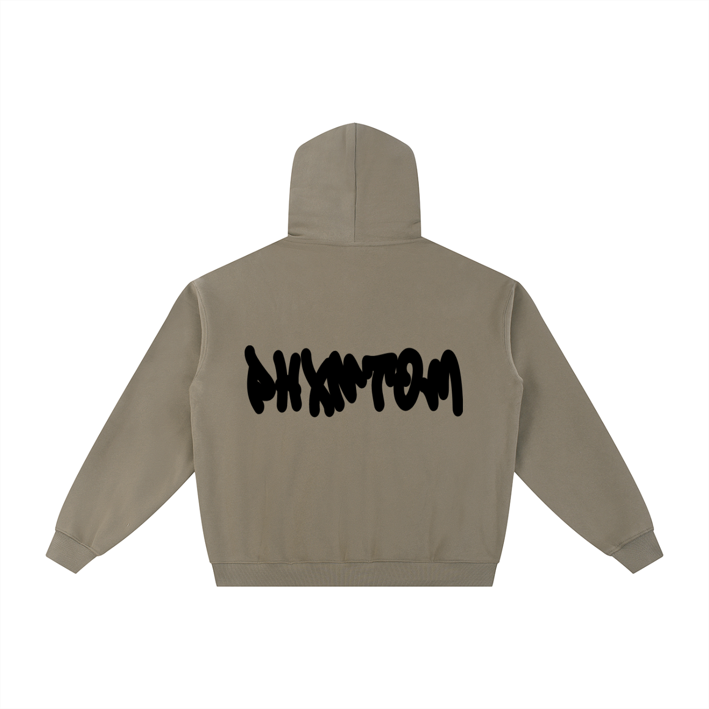 PHXNTOM Chaos Zip-Up Hoodie - Black Logo
