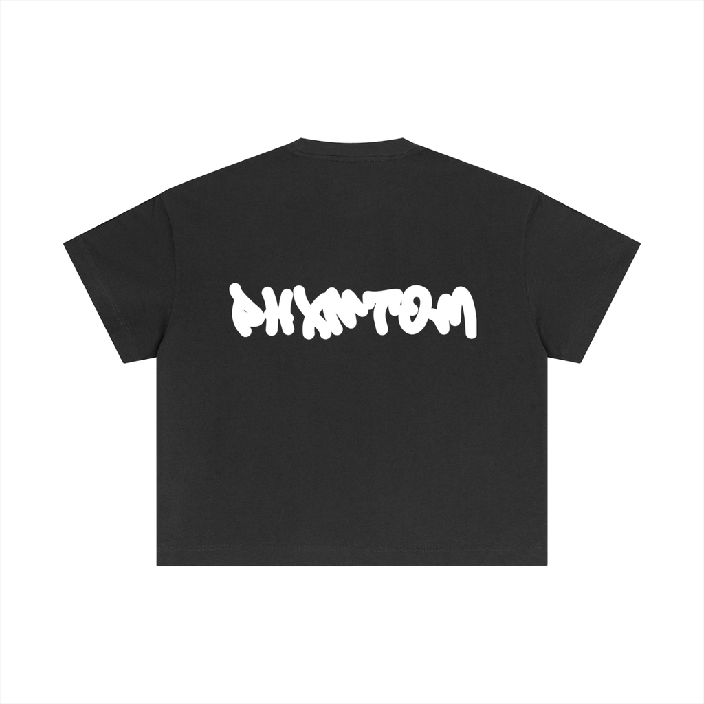 PHXNTOM Chaos Oversized Tee - White Logo